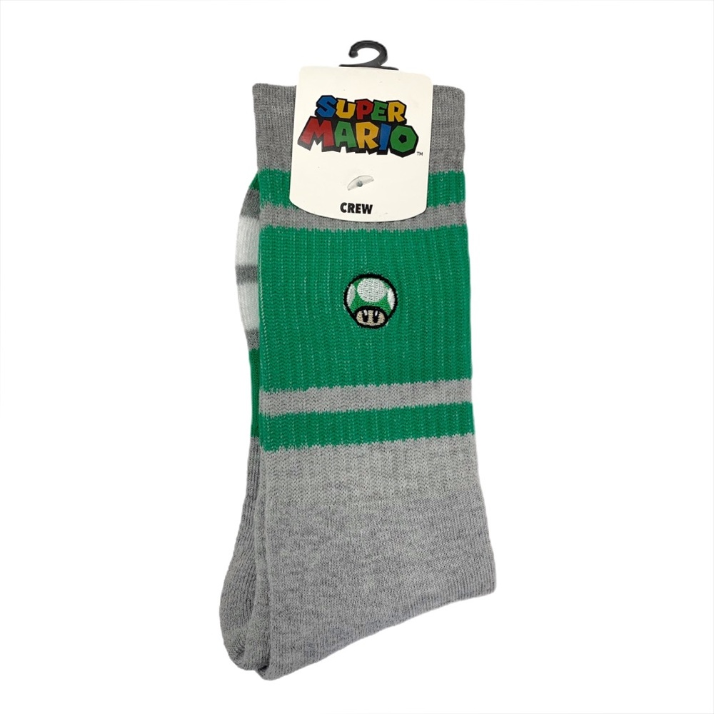 Bioworld Crew Socks Super Mario NWT